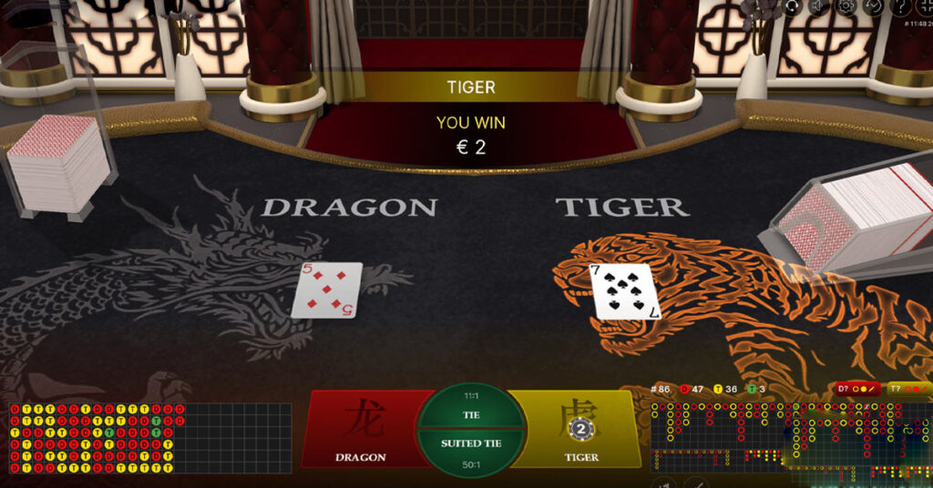 How to Play Dragon Tiger